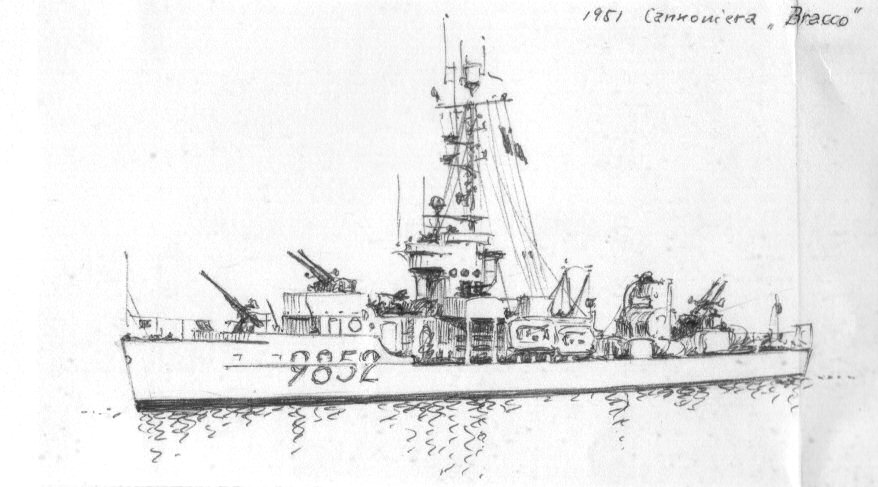 1951 - Cannoniera 'Bracco'